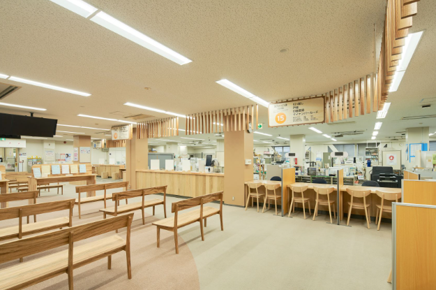 大阪市東成区役所木質化写真